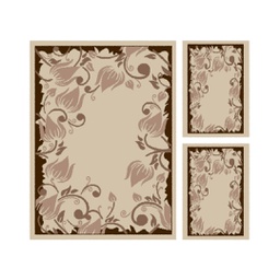 RELAX 42330 (Rectangulaire, ( T 150X220 + 2T 60X110 ), IVOIRE CLAIRE)