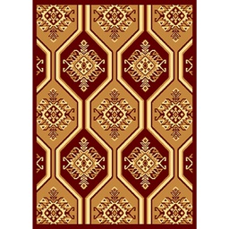 RELAX 53100 (Rectangular, 150X220, BORDEAUX)