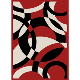 RELAX 62691 (Rectangulaire, 150X220, ROUGE)