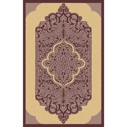 MIRAGE 78950 (Rectangular, 150X220, MARRON BORDEAUX)