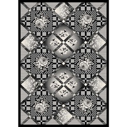 أوبرا 75840 (مستطيل, 200X275, أسود / رمادي فاتح)
