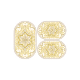 VALENCIA 58290 (Oval, ( O 80X130 + 2O 65X100 ), CREME_CREME)