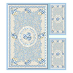 AUSTRALIA 75270 (Rectangular, ( T 150X220 + 2T 60X110 ), BLEU CLAIRE)