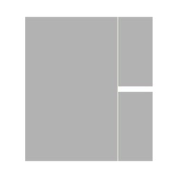 VICTORIA 10000 (Rectangular, ( T 160X220 + 2T 60X110 ), GRIS CLAIRE)