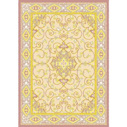 VALENCIA 51120 (Rectangular, 200X280, BOIS DE ROSE_CREME)