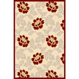 VALENCIA 66750 (Rectangular, 200X280, BORDEAUX_CREME)
