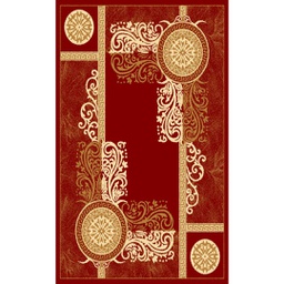 تاج 53920 (مستطيل, 165X230, أحمر عنابي)