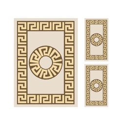 OLYMPIA 71470 (Rectangular, ( T 160X220 + 2T 60X110 ), CREME LX)