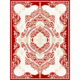 IZMIR 72291 (Rectangular, 200X280, BORDEAUX)
