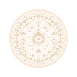 IZMIR 73340 (Round, 120X120, CREME)