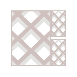 MONACO 65941 (Rectangular, ( T 160X220 + 2T 60X110 ), IVOIRE)