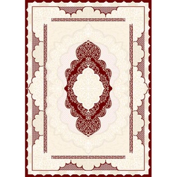 مرمرة 71060 (مستطيل, 200X280, أحمر عنابي)