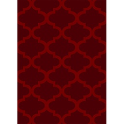 KOALA 84860 (Rectangular, 200X280, BORDEAUX)