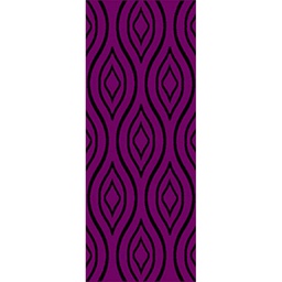 أولمبيا 84190 (مستطيل, 180X270, أرجواني مع لمعة)