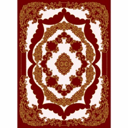 إشراق 85360 (مستطيل, 200X275, أحمر عنابي)