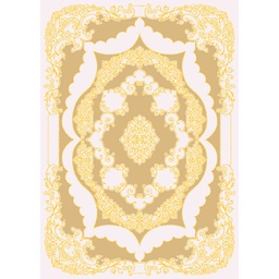 ISHRAK 85361 (Rectangulaire, 200X275, BLANC CASSE)
