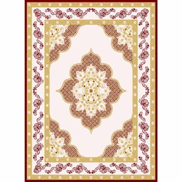 ISHRAK 85043 (Rectangular, 200X275, BORDEAUX)