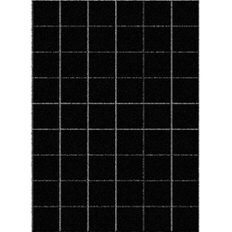 عروسة 87082 (مستطيل, 200X275, أسود)