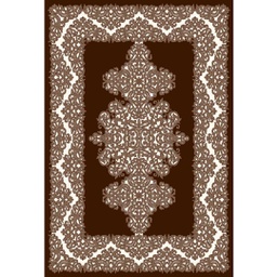 SHIRAZ 80450 (Rectangulaire, 200X275, MARRON CAFE)
