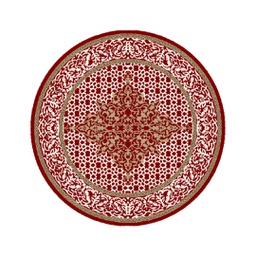 SHIRAZ 80440 (Rond, 130X130, BORDEAUX)