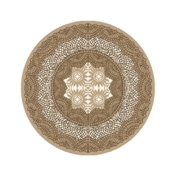شيراز 76070 (دائري, 130X130, عاجي)
