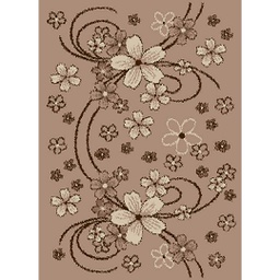 RELAX 60130 (Rectangular, 150X220, BRONZE CLAIR)