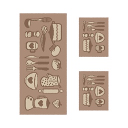 RELAX 5817A (Rectangular, ( T 60X120 + 2T 60X45 ), BRONZE CLAIR)