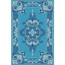 RELAX 62670 (Rectangulaire, 240X400, BLEU TURQUOISE)