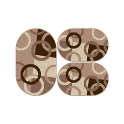 رولاكس 73530 (بيضوي, ( O 80X130 + 2O 65X100 ), برونزي فاتح)