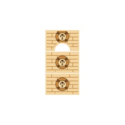 رولاكس 60450 (مستطيل, ( 3T 60 X 40 ), قشدي)