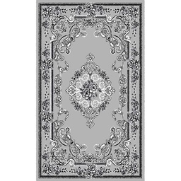 RELAX 20053 (Rectangulaire, 240X400, GRIS CLAIRE)