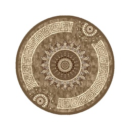 TADJ 47690 (Round, 165X165, BRUN PALE)