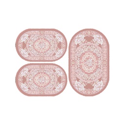 VALENCIA 76780 (Ovale, ( O 80X130 + 2O 65X100 ), BOIS DE ROSE_BOIS DE ROSE)