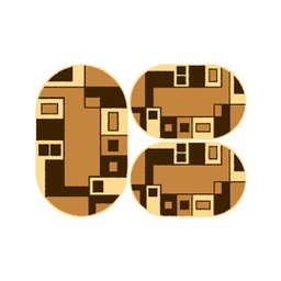رولاكس 65080 (بيضوي, ( O 80X130 + 2O 65X100 ), قشدي)