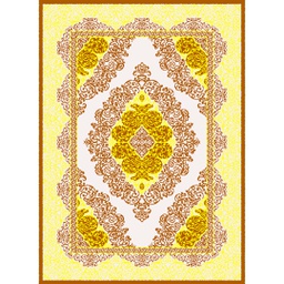 إشراق 85050 (مستطيل, 200X275, أحمر أجوري)