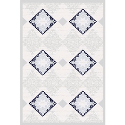 فالنسيا 64301 (مستطيل, 200X280, رمادي فاتح / أبيض)
