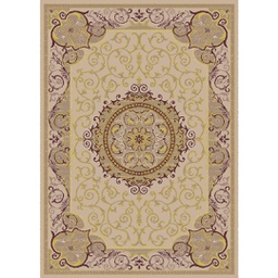 VALENCIA 51130 (Rectangular, 200X280, IVOIRE_MARRON BRONZE)