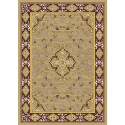 VALENCIA 51120 (Rectangulaire, 200X280, BEIGE_MARRON BRONZE)