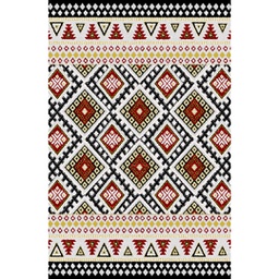 VALENCIA 76830 (Rectangular, 200X280, NOIRE_ROUGE)