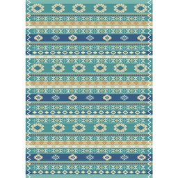 NAILI 86010 (Rectangular, 200X280, BLEU TURQUOISE CLAIRE)