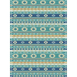 NAILI 86012 (Rectangular, 200X280, BLEU TURQUOISE CLAIRE)