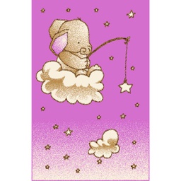 TADJ 85260 (Rectangulaire, 100X150, MAUVE CLAIRE)