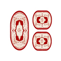 إزمير 71266 (بيضوي, ( O 100X130 + 2O 60X100 ), أحمر عنابي)