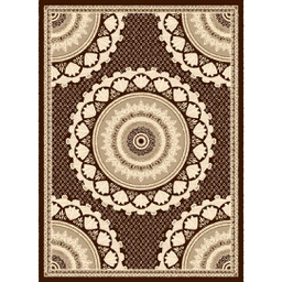 ميلودي 86621 (مستطيل, 190X275, لون الشوكلاطة البنية / عاجي)