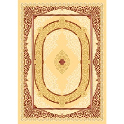 MELODIE 89052 (Rectangulaire, 190X275, CREME_CREME)