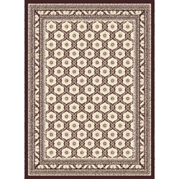 MELODIE 86604 (Rectangular, 190X275, MARRON CAFE_IVOIRE)