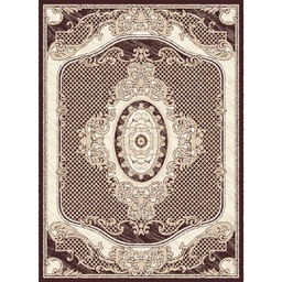 MELODIE 86614 (Rectangular, 190X275, MARRON CAFE_IVOIRE)