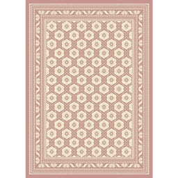 MELODIE 86600 (Rectangulaire, 190X275, BOIS DE ROSE_IVOIRE)