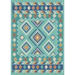 NAILI 89190 (Rectangular, 200X280, BLEU TURQUOISE CLAIRE)