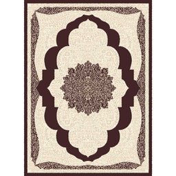 ميلودي 89034 (مستطيل, 190X275, لون القهوة البني / عاجي)